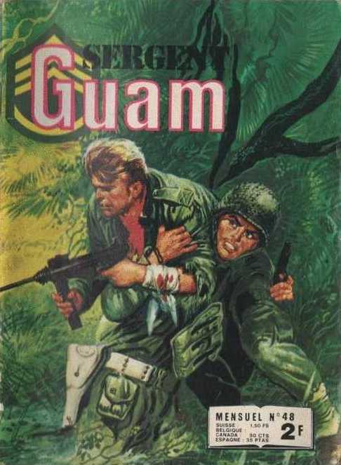 Scan de la Couverture Sergent Guam n 48